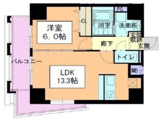 ミコノス山王の物件間取画像